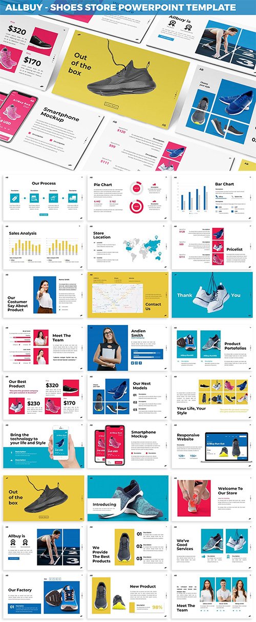Allbuy - Shoes Store Powerpoint Template