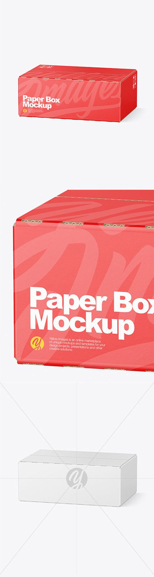 Paper Box Mockup 51923