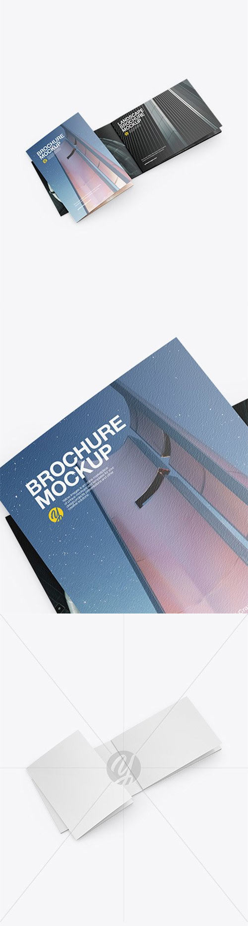 Two Textured Paper Booklets Mockup