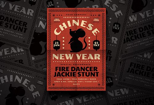 Chinese New Year Flyer 2 PSD
