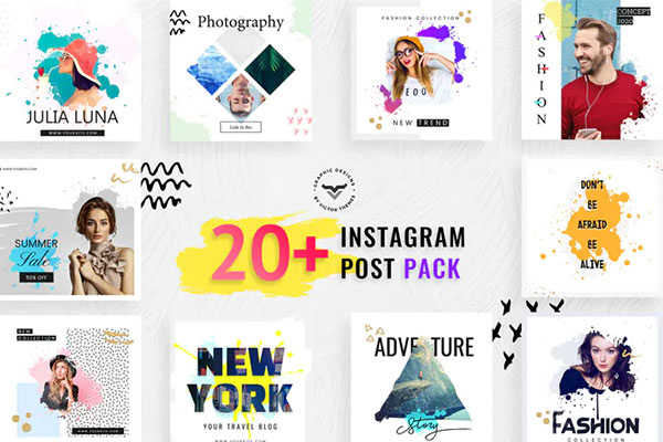 Instagram Post Social Media Template