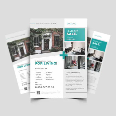 Real Estate Flyer PSD