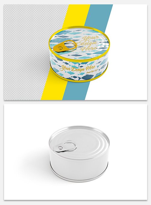 Mock Up of an Circular Can