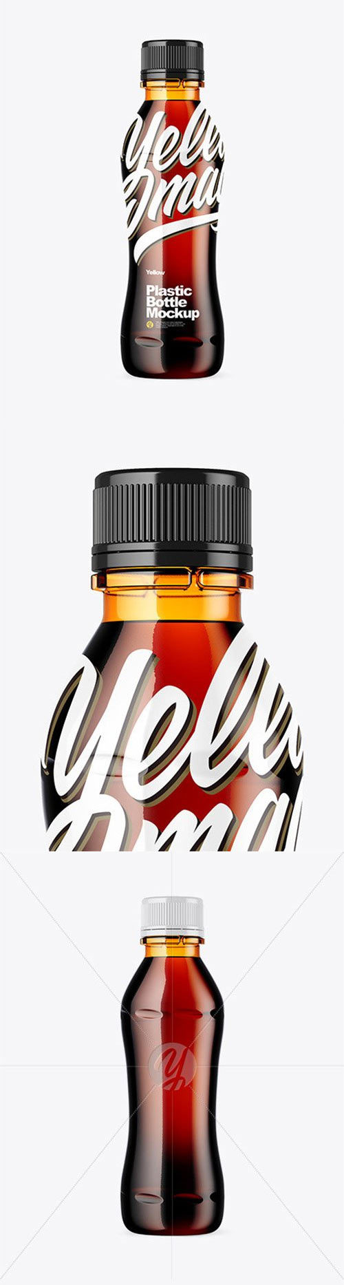 Amber Bottle Mockup 51091