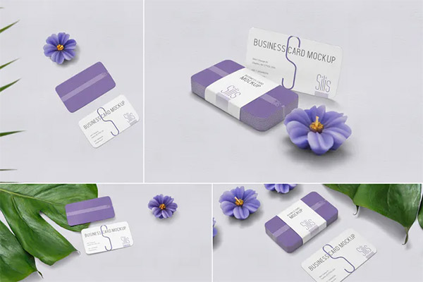 Business Card Mockups PSD