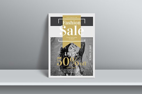 Sale Flyer Template PSD