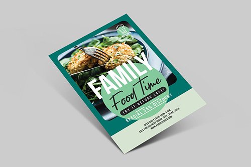 Restaurant Flyer PSD