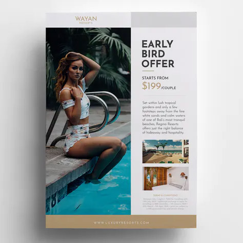 Hotel Resorts Flyer