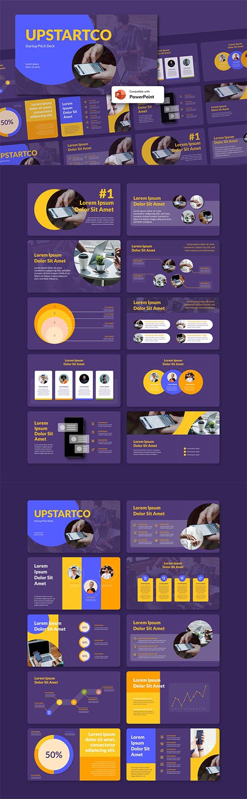 UPSTARTCO - Startup PowerPoint Template