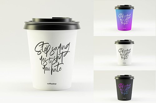 PSD Coffee Cup Mockup