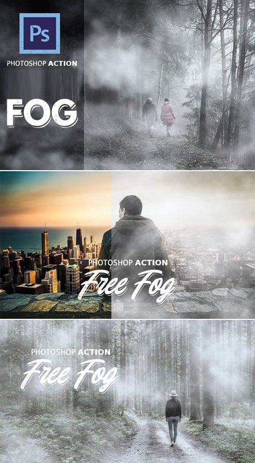 Fog Effect Photoshop Action