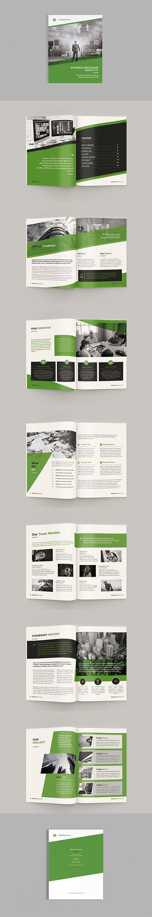 Bizy - A4 Business Brochure