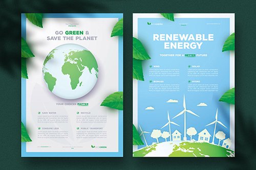 Ecology Flyer Templates