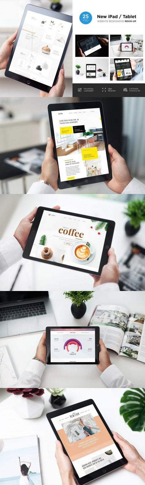 New iPad Responsive Mock-Up