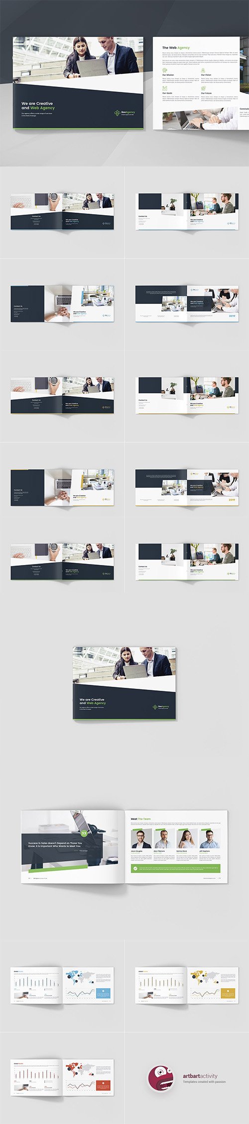 Web Agency - Company Profile Landscape