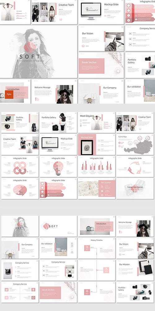 Soft - Powerpoint, Keynote and Google Slides Templates