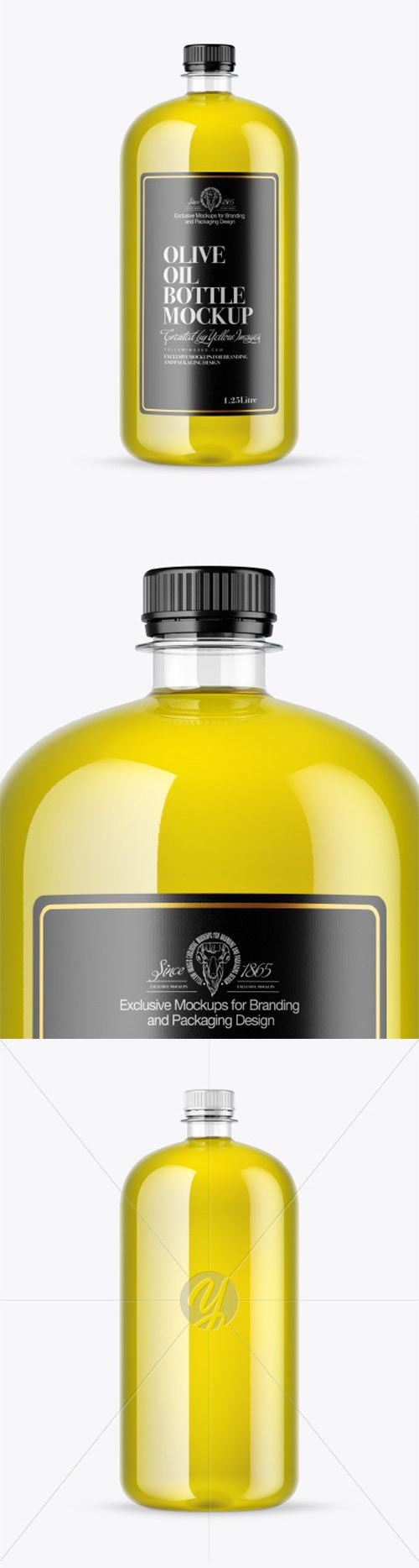 Olive Oil Bottle Mockup