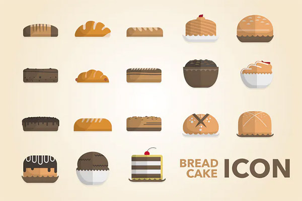 Bread & Cake Icon