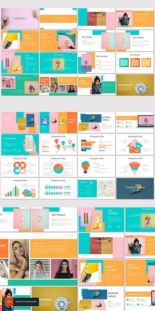 Monax - Powerpoint, Keynote and Google Slides Templates