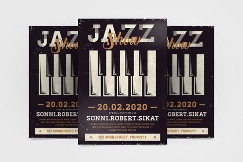 Jazz Show Flyer