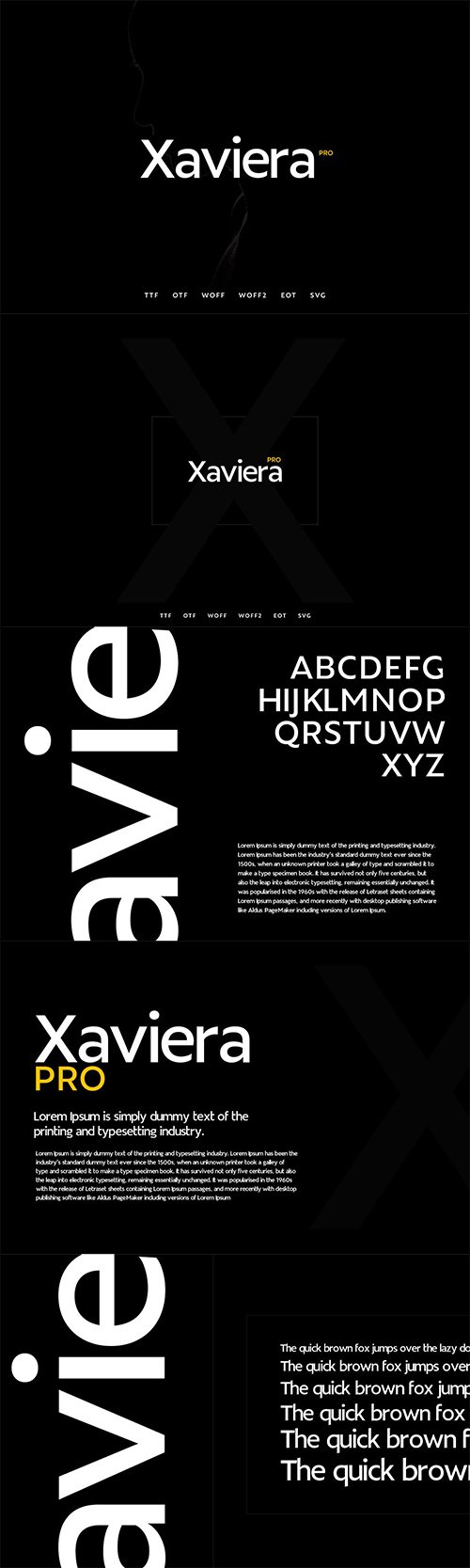Xaviera - Modern Typeface + WebFonts