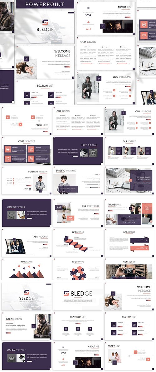 Sledge - Business Powerpoint Template