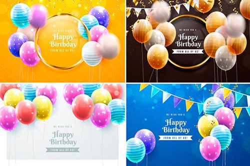 Colorful Birthday Backgrounds