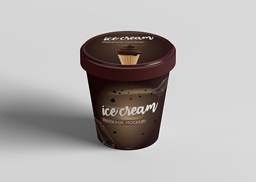 Ice Cream Package Mockup