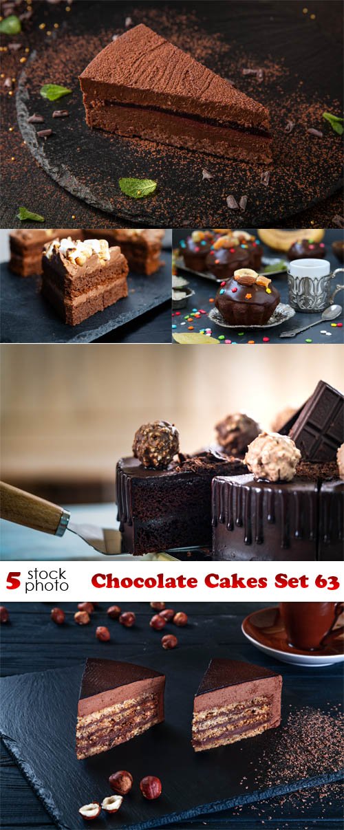 Photos - Chocolate Cakes Set 63