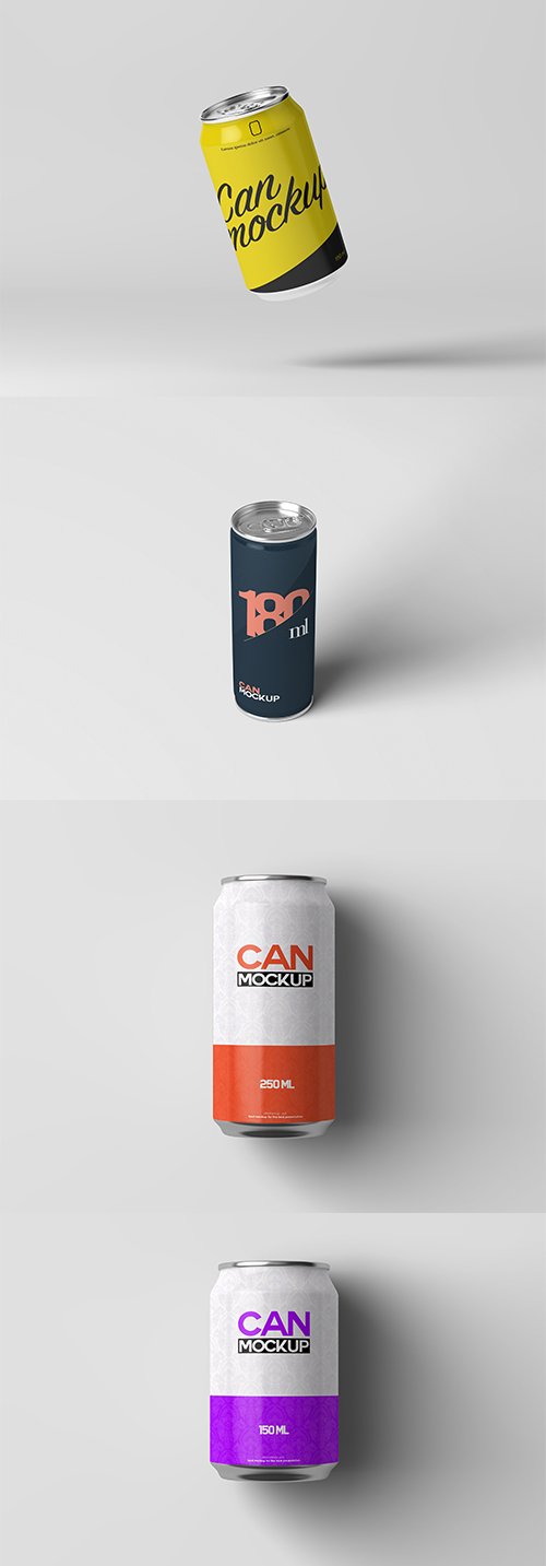 Can Mockup Set