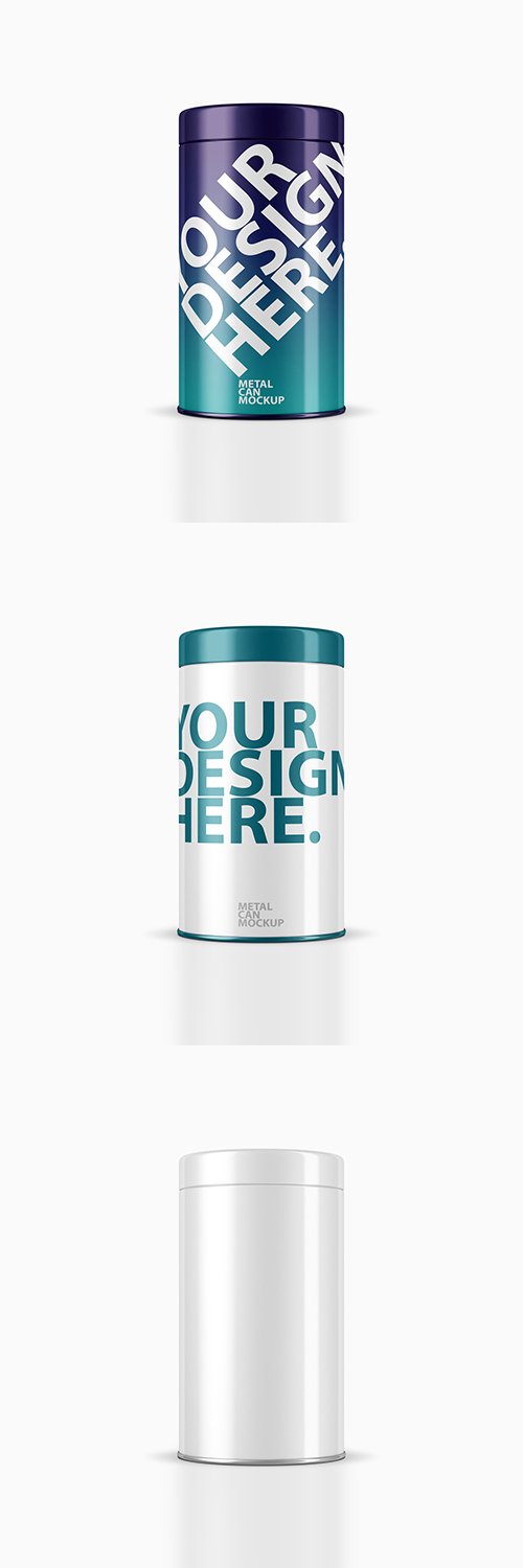 Metal Tin Can Mockup 207195590