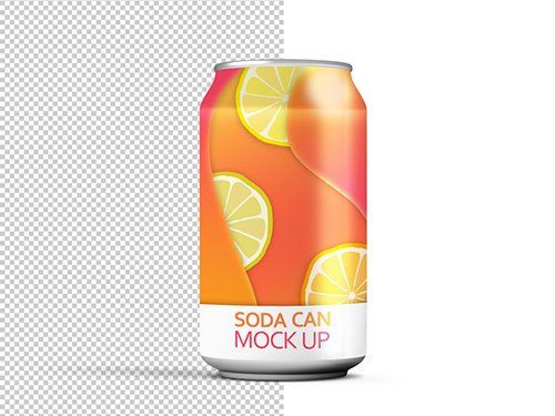 Soda Can Mockup 203608688