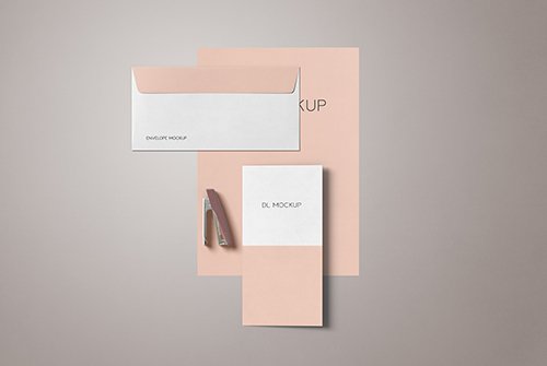 Simple Stationary Mockup