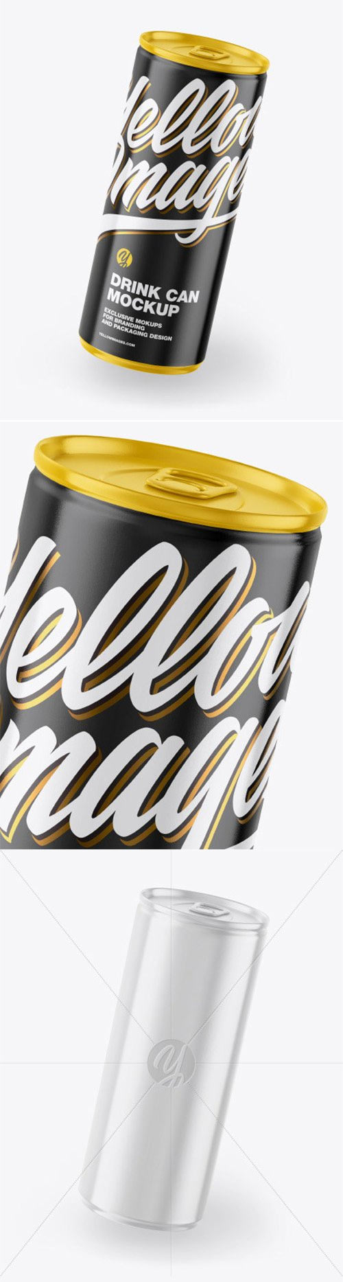 Glossy Can Mockup 52199
