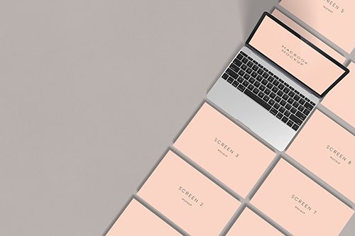 Macbook Screen Mockup