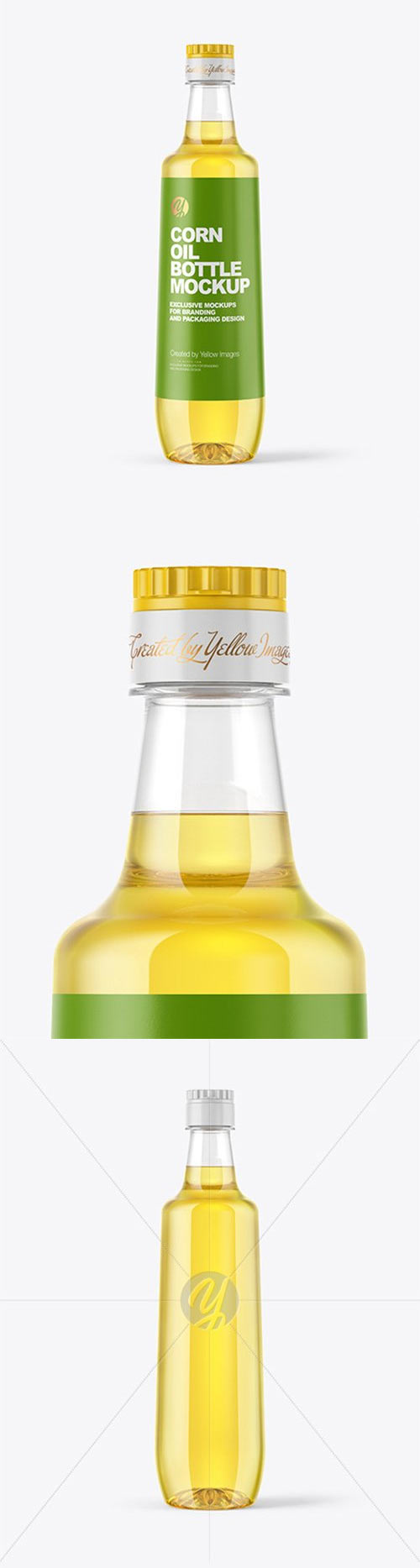 Corn Oil Bottle Mockup 52267