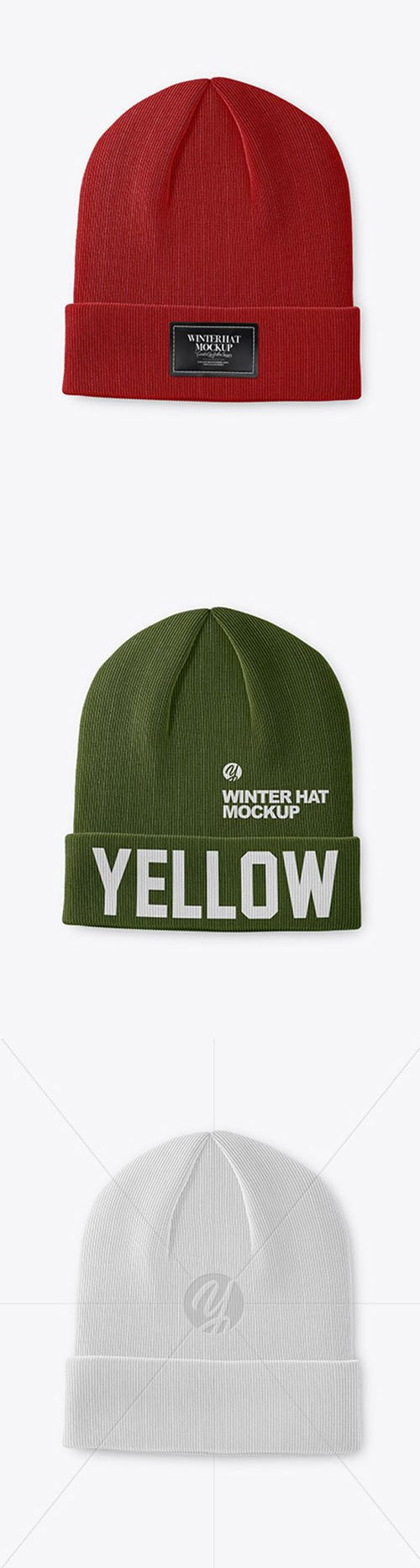 Winter Hat Mockup 52336