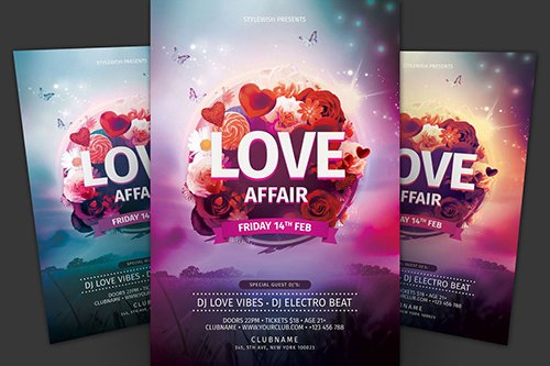 Love Affair Flyer