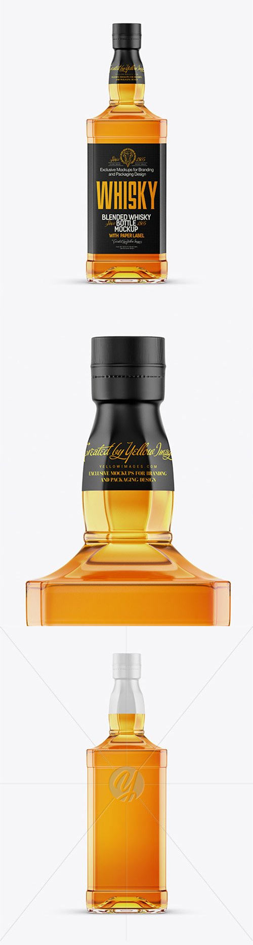 Whiskey Bottle Mockup 52426