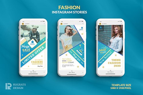 Fashion R4 Instagram Story Template