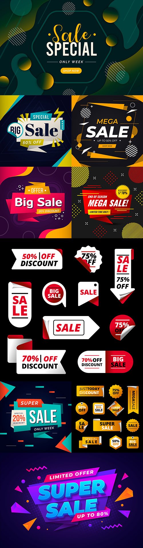 Mega sales and super discounts flat big collection 3