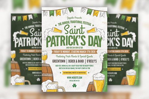 Saint Patrick's Day Flyer Template