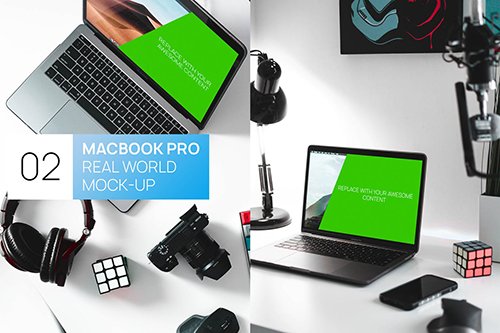 Two New MacBook Pro Real World Mock-ups
