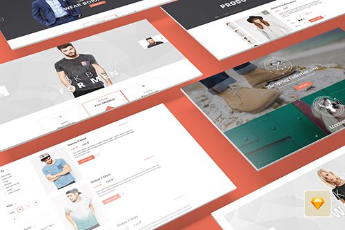 Canifa - eCommerce Sketch Templates