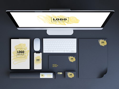 Corporate Identity Set Mockup