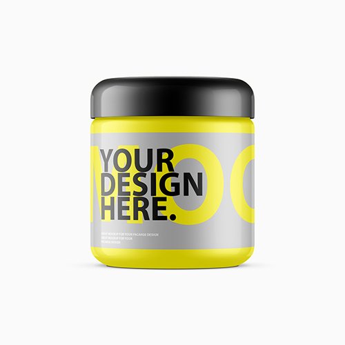 Beauty Product Jar Mockup 1