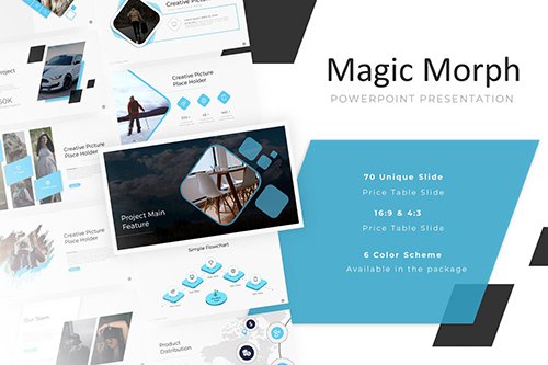 Magic Morph Powerpoint Presentation Template
