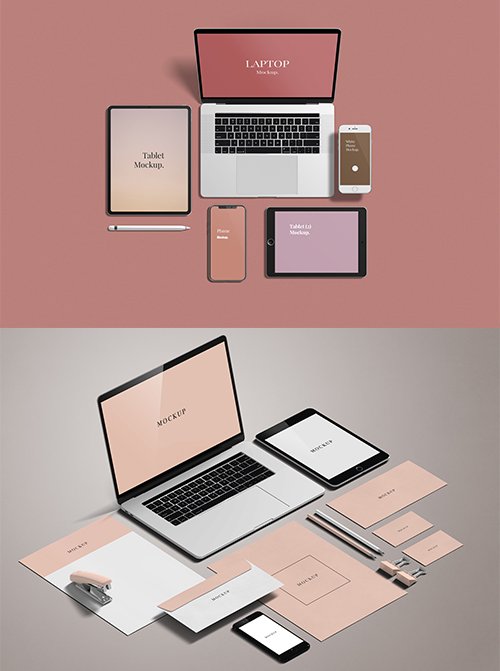 Multi Devices Mockup Set