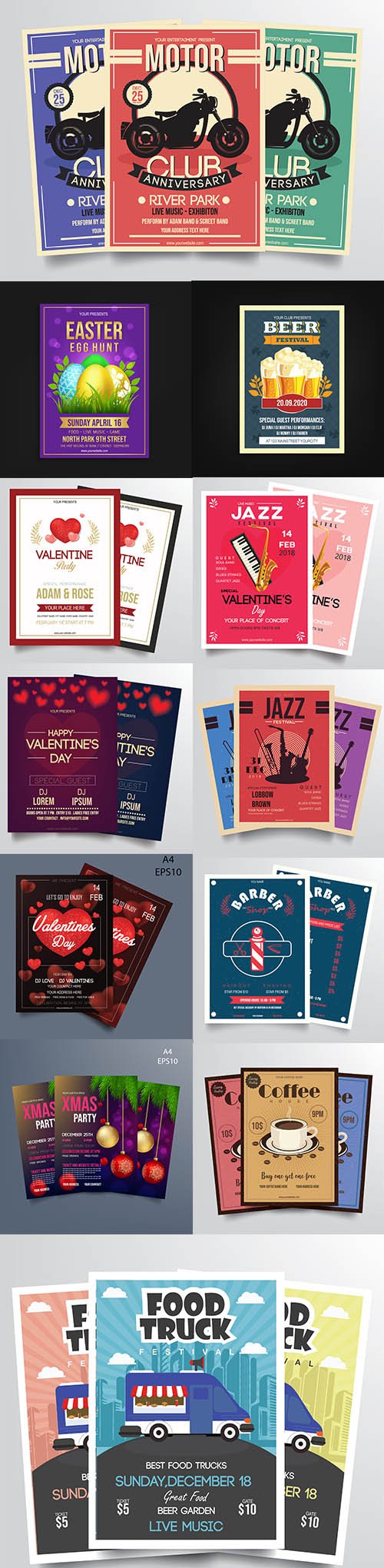 Mix Flyer Template Bundle Vol 4