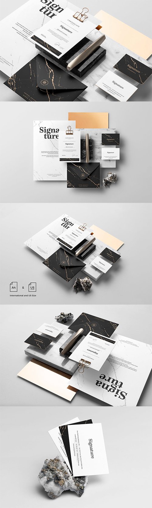 Signature Branding Mockup Vol. 1